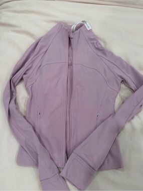 lululemon pink define jacket nulu size 4